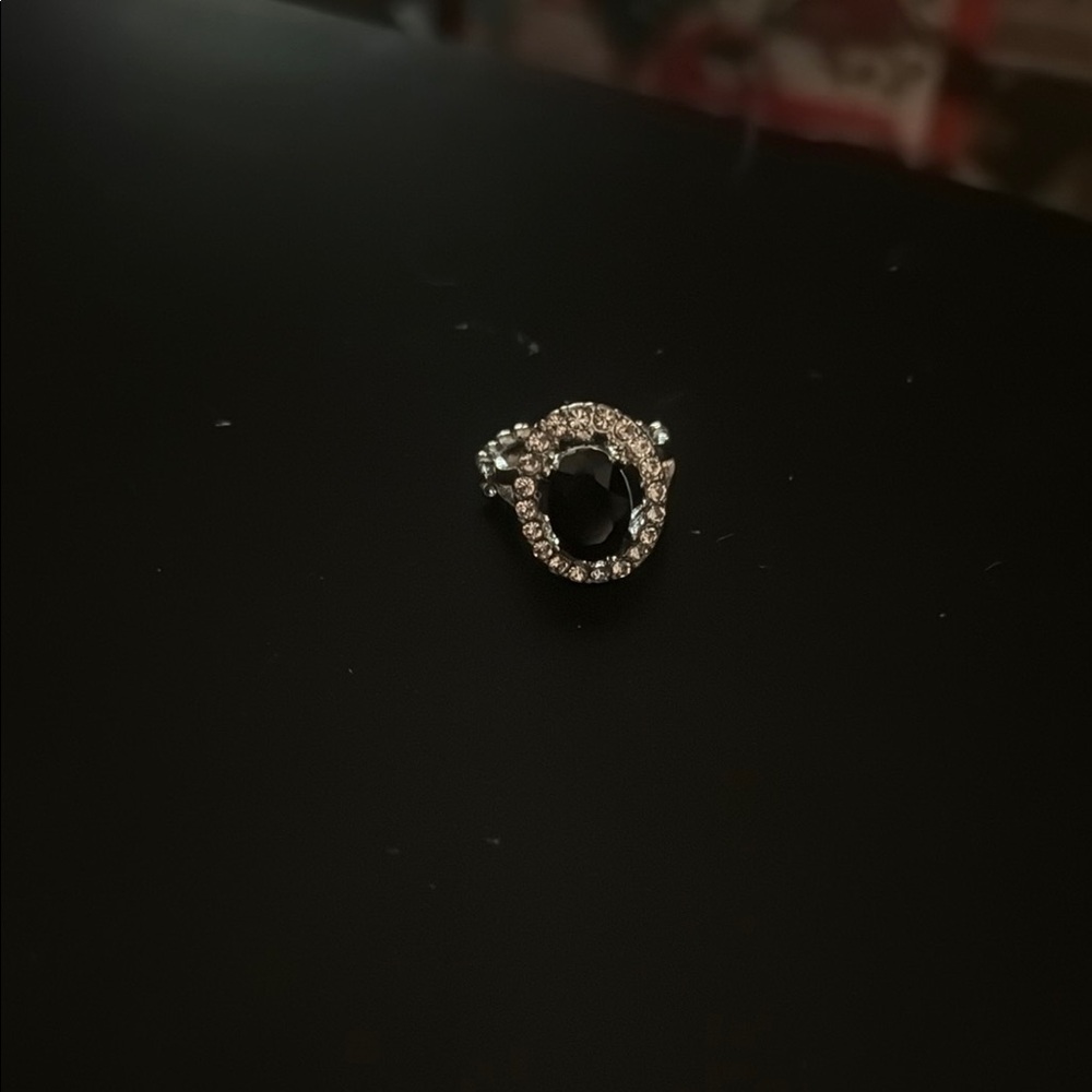3/$10 Sale!!  Black and Silver Ring